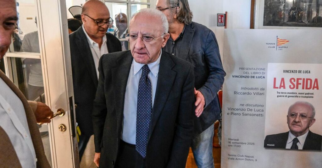 Gaza, De Luca: Nessuna giustificazione, siamo bestie. Il Sole 24 Ore. 8 Gaza, De Luca: parole forti e condanna sulla crisi – Il Sole 24 Ore