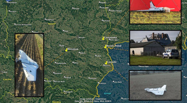 Polonia, i missili degli F-35 della Nato per abbattere gli economici droni russi Gerbera: ecco quanto è costata l'operazione. Il Messaggero. 8 Droni russi in Polonia: quanto costa alla NATO abbatterli con F-35?