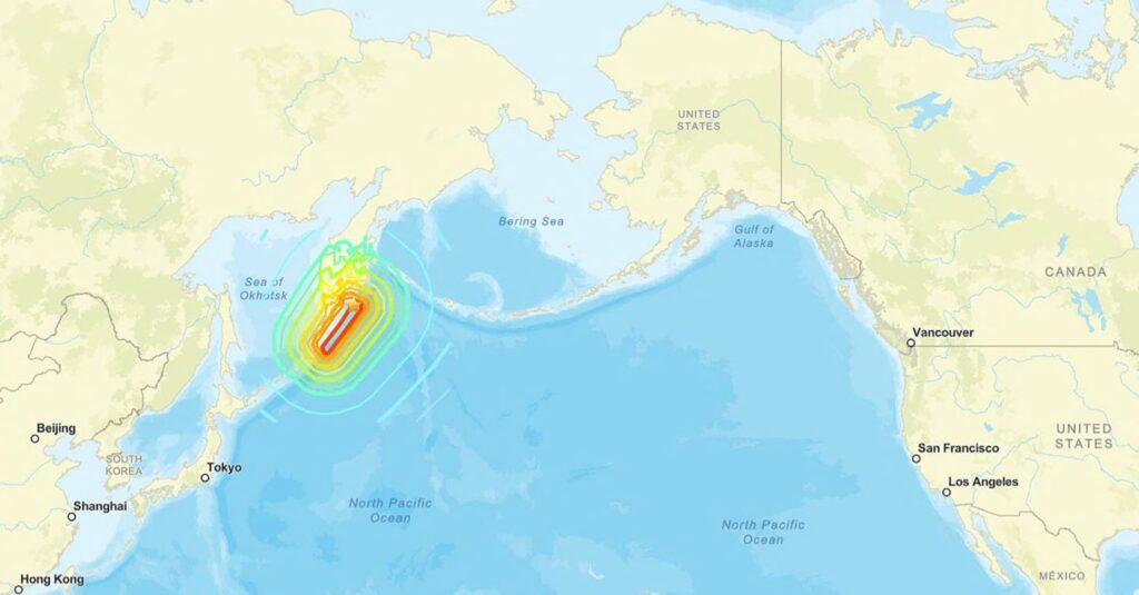 Terremoto in Russia: scossa 7.4 in Kamchatka, rientrato allarme tsunami