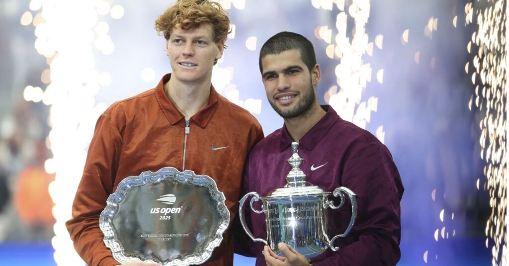 Sinner abdica, Alcaraz conquista l’Us Open e la vetta del rangking Atp. Il Sole 24 Ore. 2 Alcaraz vince US Open: sorpasso ATP su Sinner – Nuovo leader mondiale